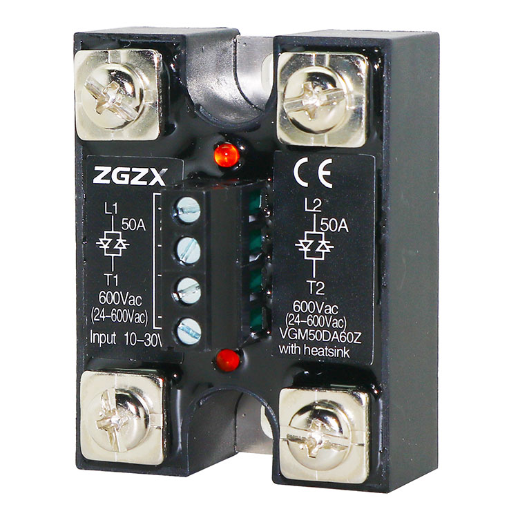 VGM系列雙路固態(tài)繼電器25A-75A